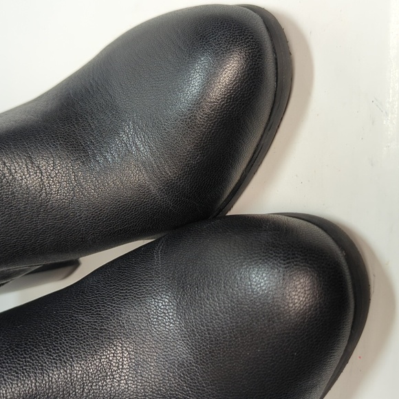 Vionic Alison Black Leather Ankle Bootie boots womans size 9W. EU 41 - Picture 8 of 16